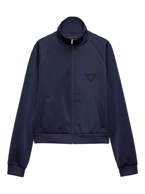 Prada zippered technical fabric jacket