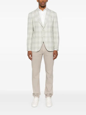 Eleventy checked blazer 