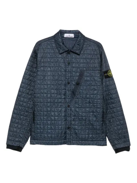 Stone Island quilted crinkle jacket