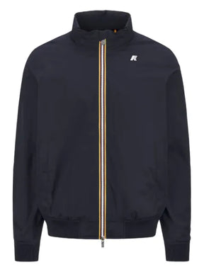 K-Way Amaury logo-patch jacket