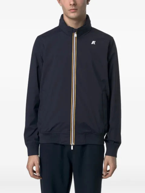 K-Way Amaury logo-patch jacket