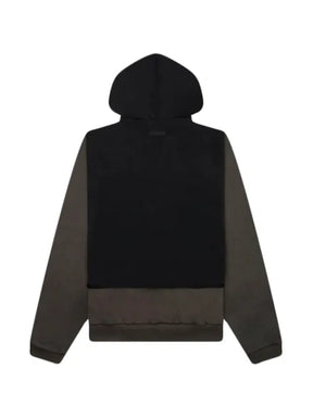 FEAR OF GOD ESSENTIALS hooded colour-block shirt