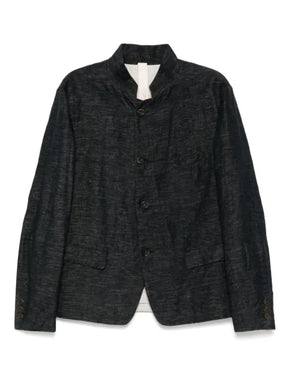 Forme D'expression stand up-collar jacket