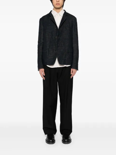 Forme D'expression stand up-collar jacket