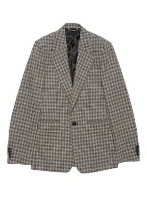 Acne Studios checked wool blazer