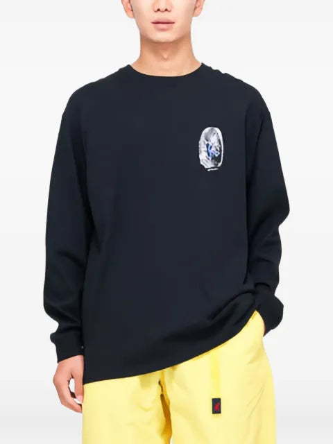 Gramicci long-sleeve graphic T-shirt