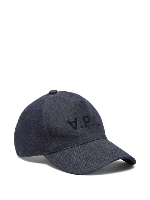 A.P.C. Baseballkappe mit Logo-Print