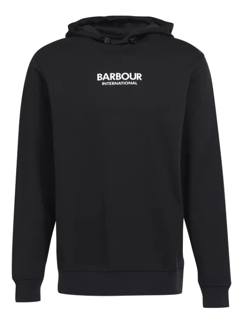 Barbour logo-embroidered hoodie