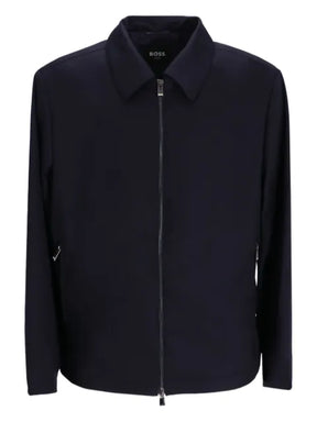 BOSS virgin-wool jacket
