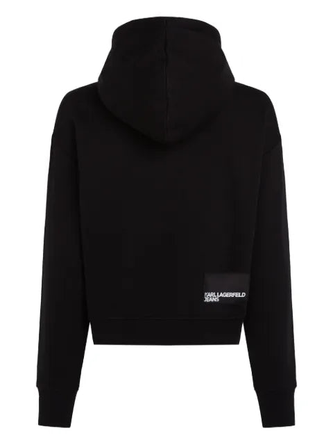 Karl Lagerfeld Jeans logo-print hoodie