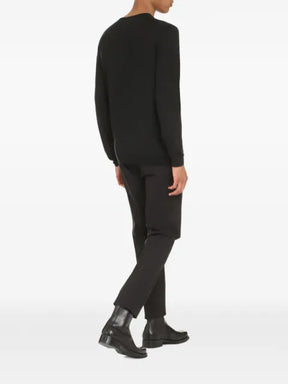 THE (Alphabet) crew-neck sweater