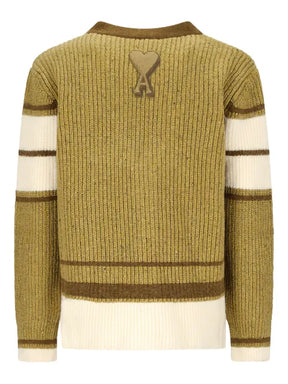 AMI Paris College V-neck cardigan