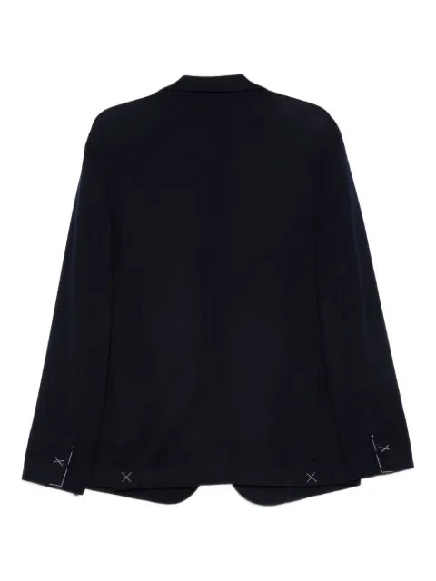 Eleventy single-breasted patch-pocket blazer
