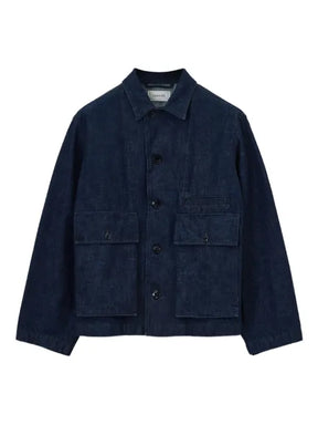 LEMAIRE pocket-embellished denim jacket