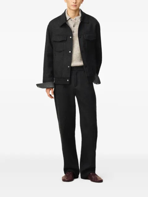 AMI Paris wool trucker jacket