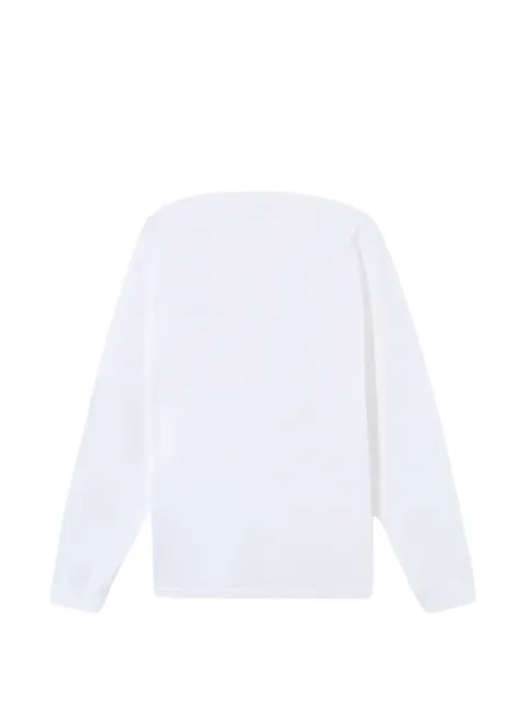 Stone Island logo-patch long-sleeve T-shirt