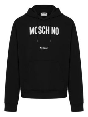Moschino logo-print hoodie