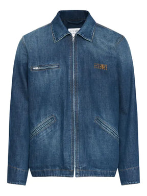 MM6 Maison Margiela zip-fastening denim jacket