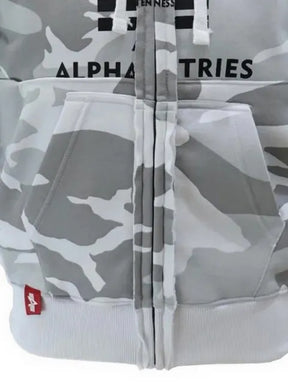 PROTOTYPES camouflage-print zip-up hoodie