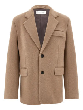 Ferragamo single-breasted flap-pocket blazer