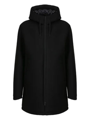 Herno hooded zip-up jacket