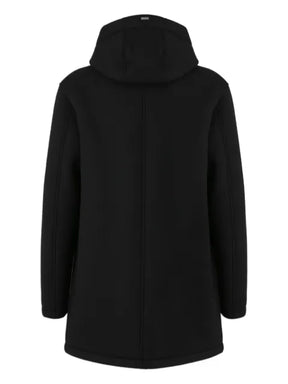 Herno hooded zip-up jacket