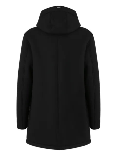 Herno hooded zip-up jacket