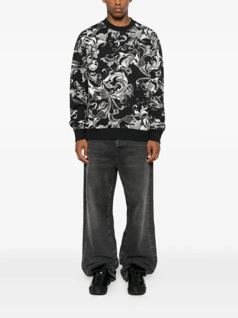 Versace Jeans Couture baroque-print sweatshirt