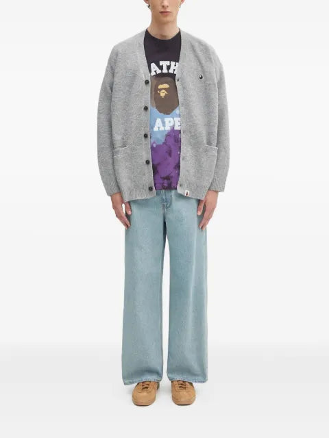 A BATHING APE® button-up cardigan