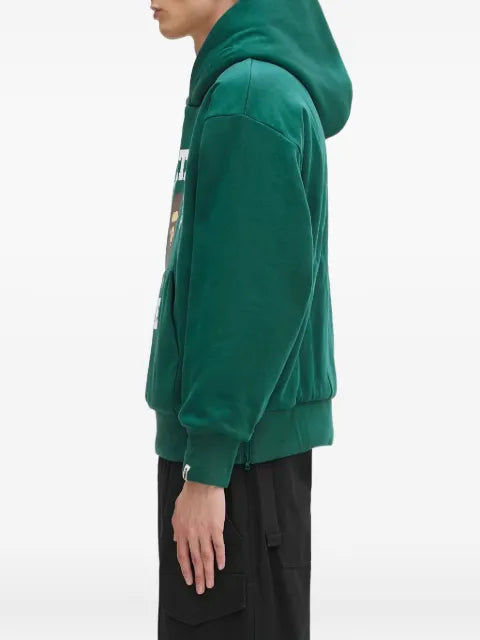 A BATHING APE® logo-print hoodie