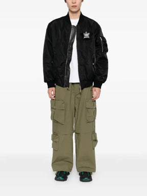 A BATHING APE® bomber jacket with zip fastening