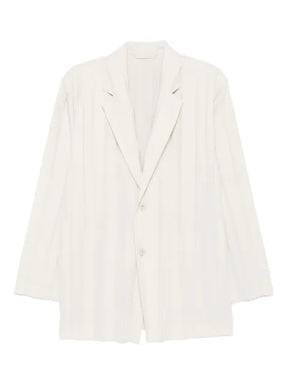 Homme Plissé Issey Miyake striped blazer
