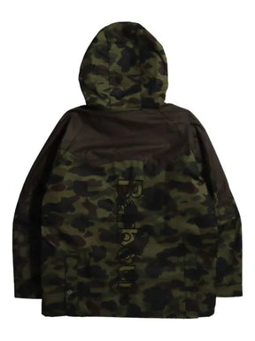 A BATHING APE® camouflage-pattern hooded jacket