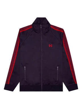 Needles side-stripe butterfly-embroidered jacket