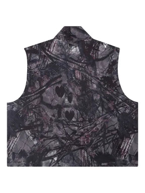 SOUTH2 WEST8 camouflage zip-front vest