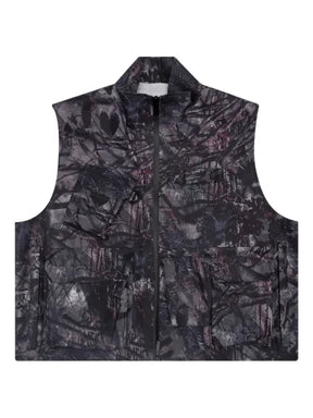 SOUTH2 WEST8 camouflage zip-front vest
