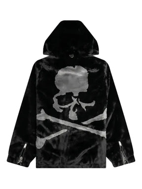 Mastermind World skull-print hooded jacket