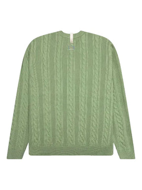 Advisory Board Crystals cable knit cardigan
