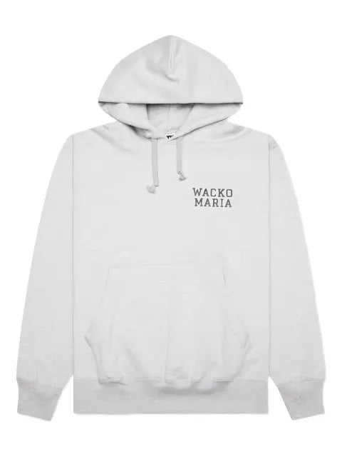 WACKO MARIA logo-print pullover hoodie