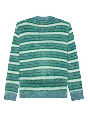 Marni V-neck striped cardigan