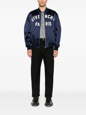 Givenchy logo bomber jacket