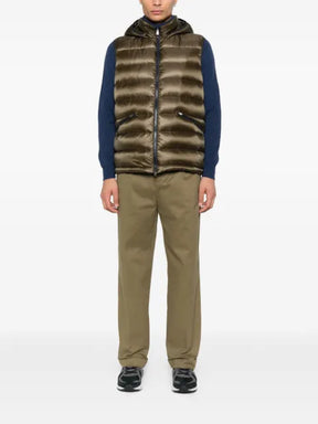 Herno hooded padded gilet 