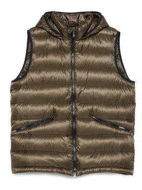 Herno hooded padded gilet 