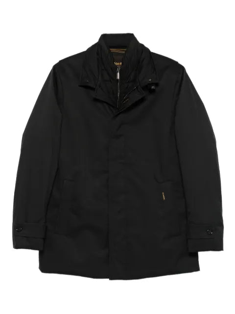 Moorer quilted high-neck jacket