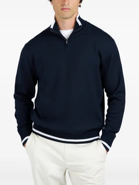 Paul & Shark half-zip wool sweater