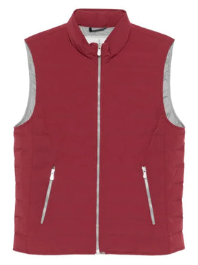 Brunello Cucinelli quilted zip-front vest