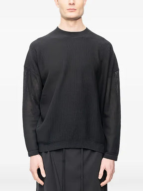 Devoa open-knit pullover sweater
