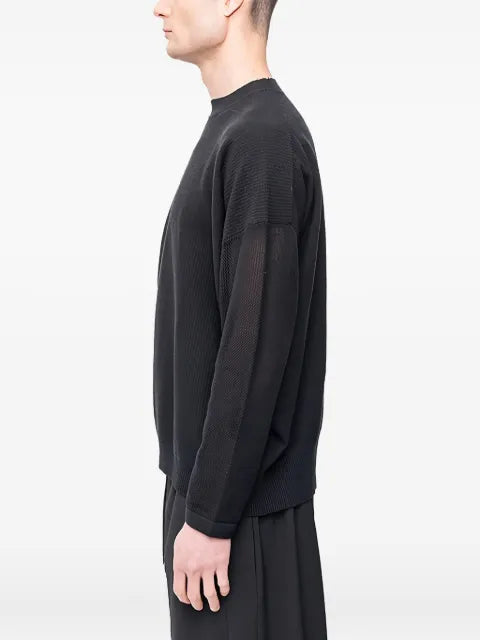 Devoa open-knit pullover sweater