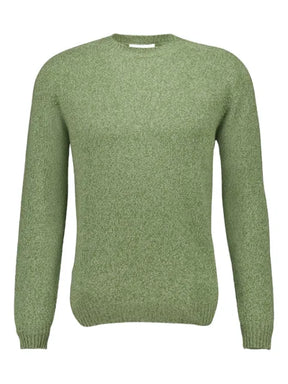 Boglioli speckled crew-neck sweater