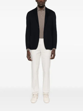 Lardini patch-pocket  blazer